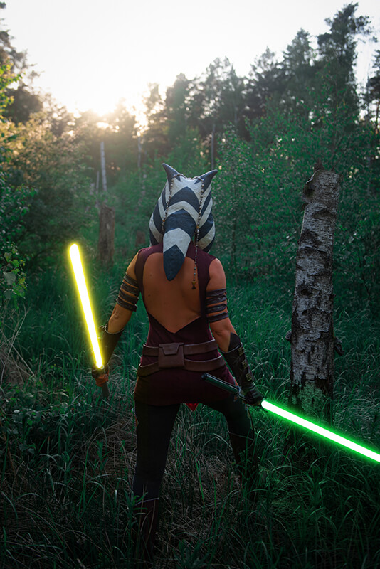 sesja cosplay z Szysza Cosplay, Ahsoka Tano, Star Wars