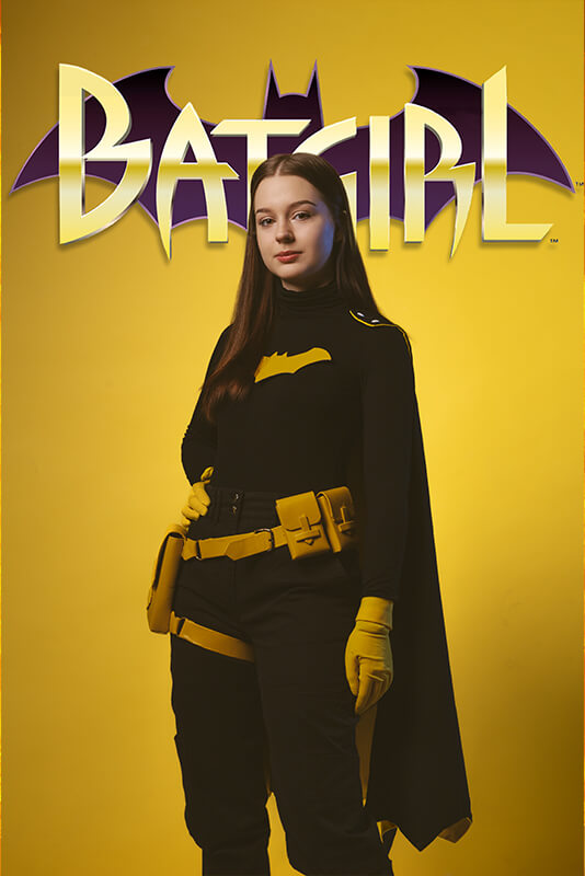 Batgirl cosplay, comicbook