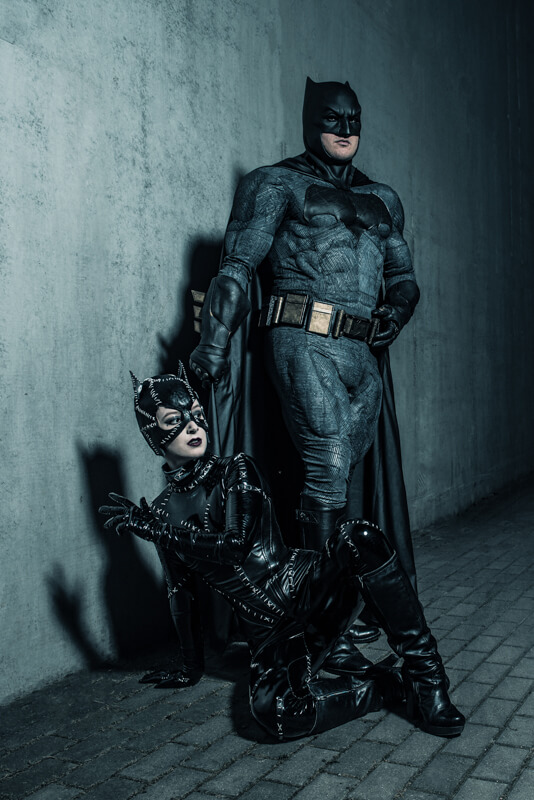 Batman i Catwoman cosplay