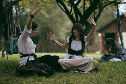 Idzie Niebo Ciemną nocą,larp, 2023 