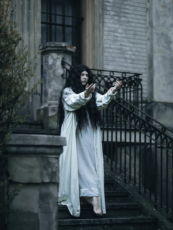 sesja portretowa, portret, Nosferatu, plener