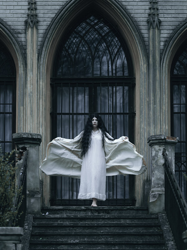 sesja portretowa, portret, Nosferatu, plener